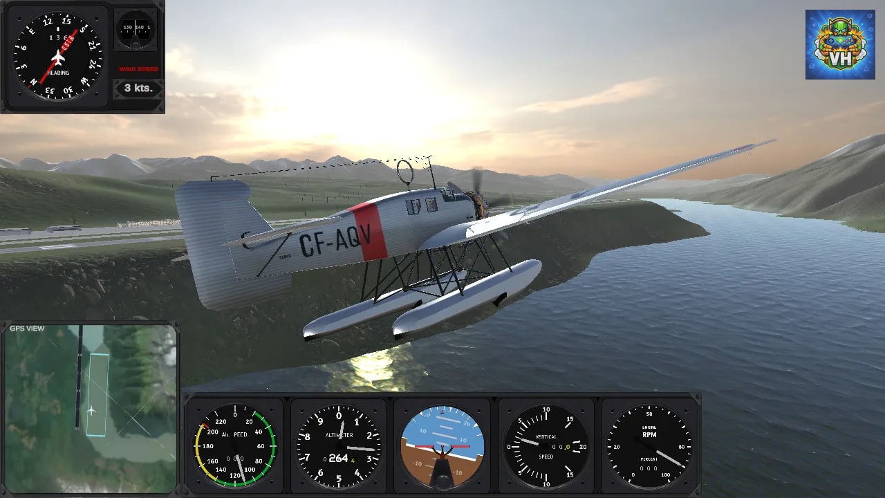 Pro Flight Simulator Deluxe Nintendo Switch - ảnh màn hình 4