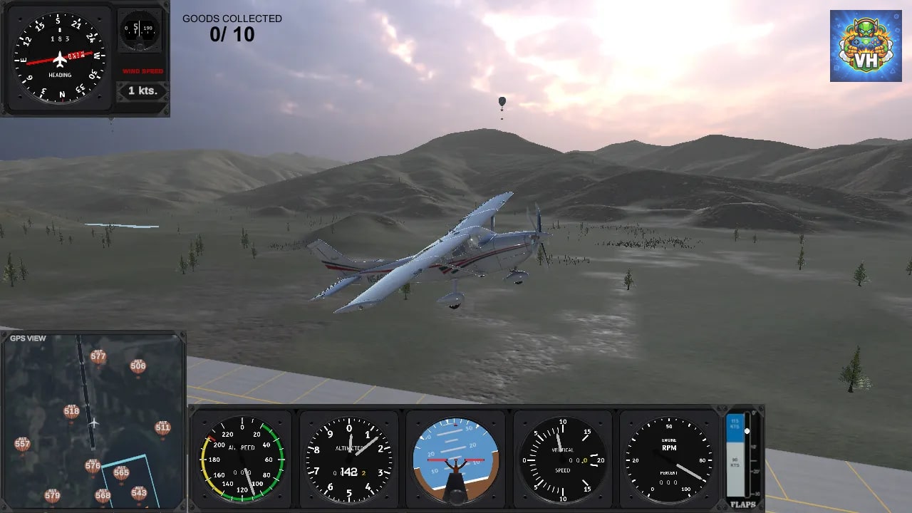 Pro Flight Simulator Deluxe Nintendo Switch - ảnh màn hình 3