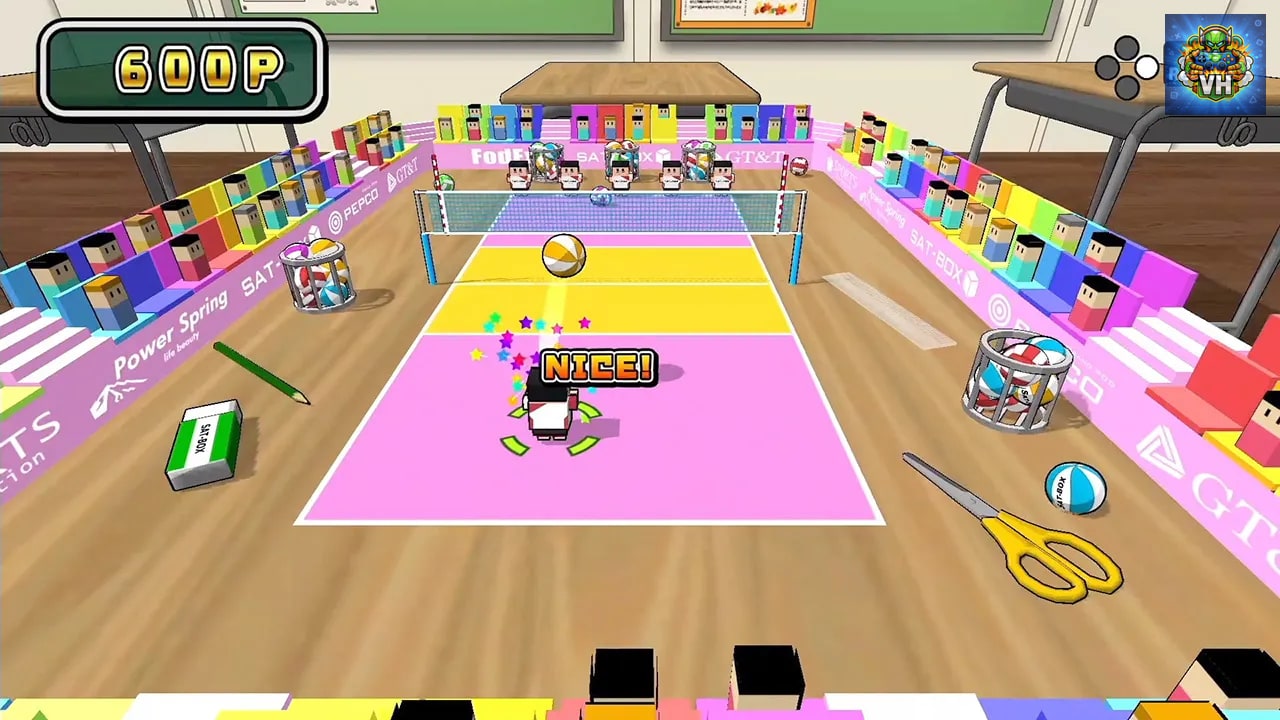 Desktop Volleyball Nintendo Switch - ảnh màn hình 5