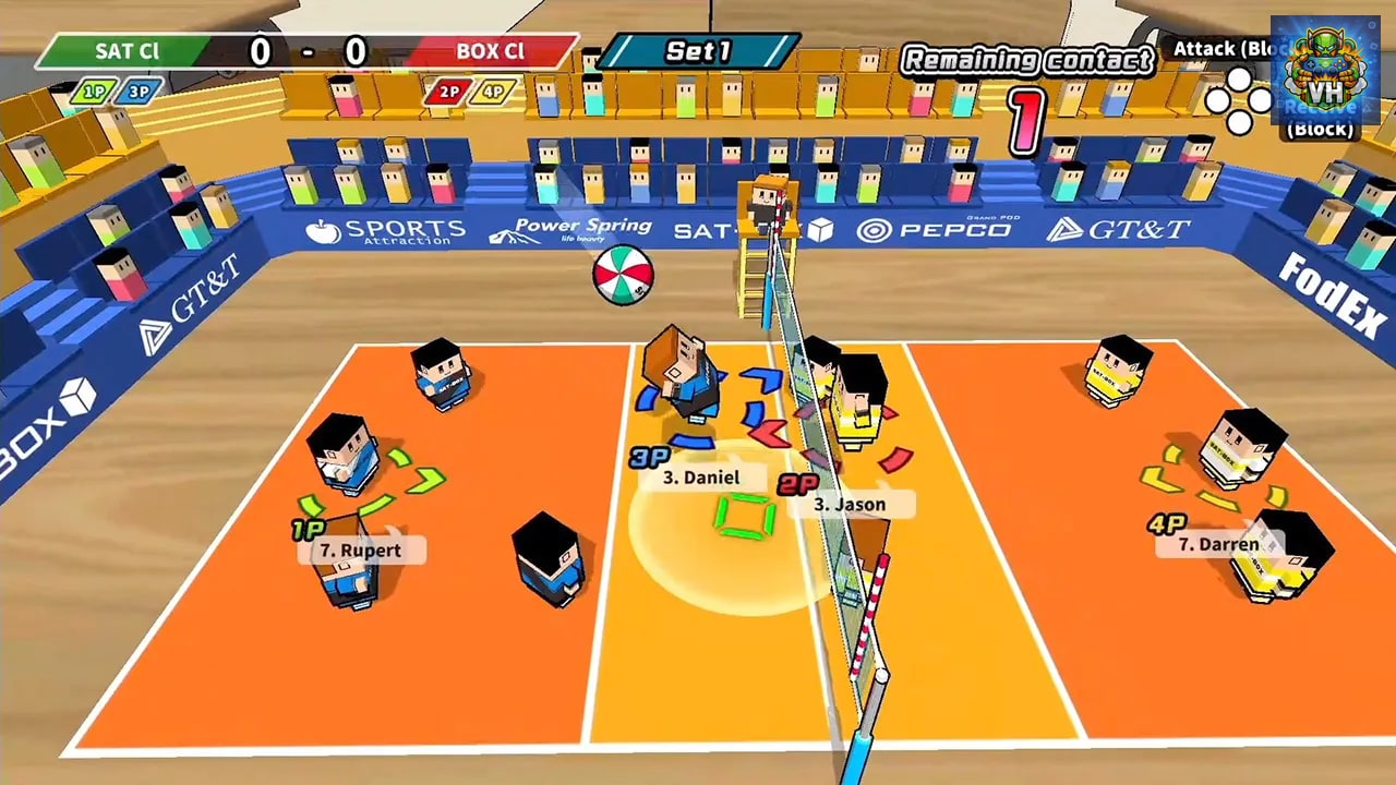 Desktop Volleyball Nintendo Switch - ảnh màn hình 3
