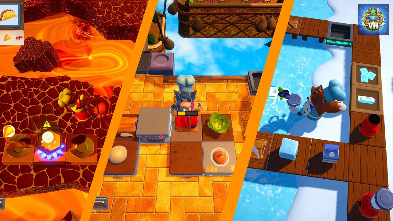 Overheat: Kitchen Chaos Nintendo Switch - ảnh màn hình 2