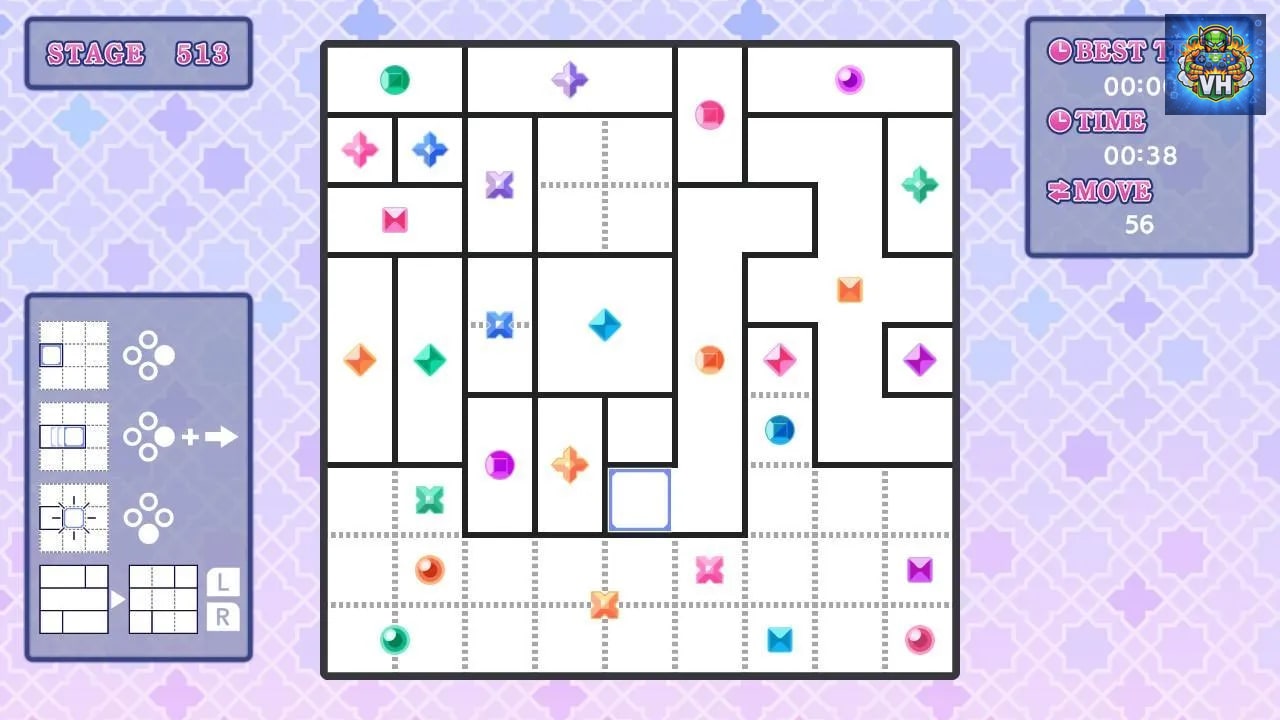 Symmetrical logic puzzles 1000 Nintendo Switch - ảnh màn hình 1