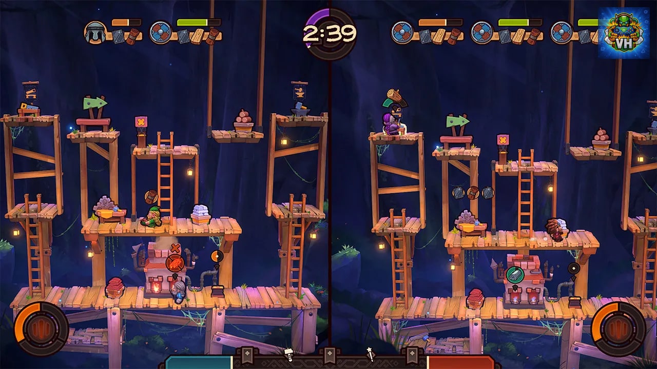 Dorfs: Hammers for Hire Nintendo Switch - ảnh màn hình 1