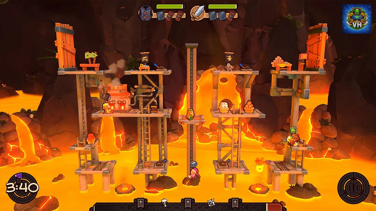 Dorfs: Hammers for Hire Nintendo Switch - ảnh màn hình 5