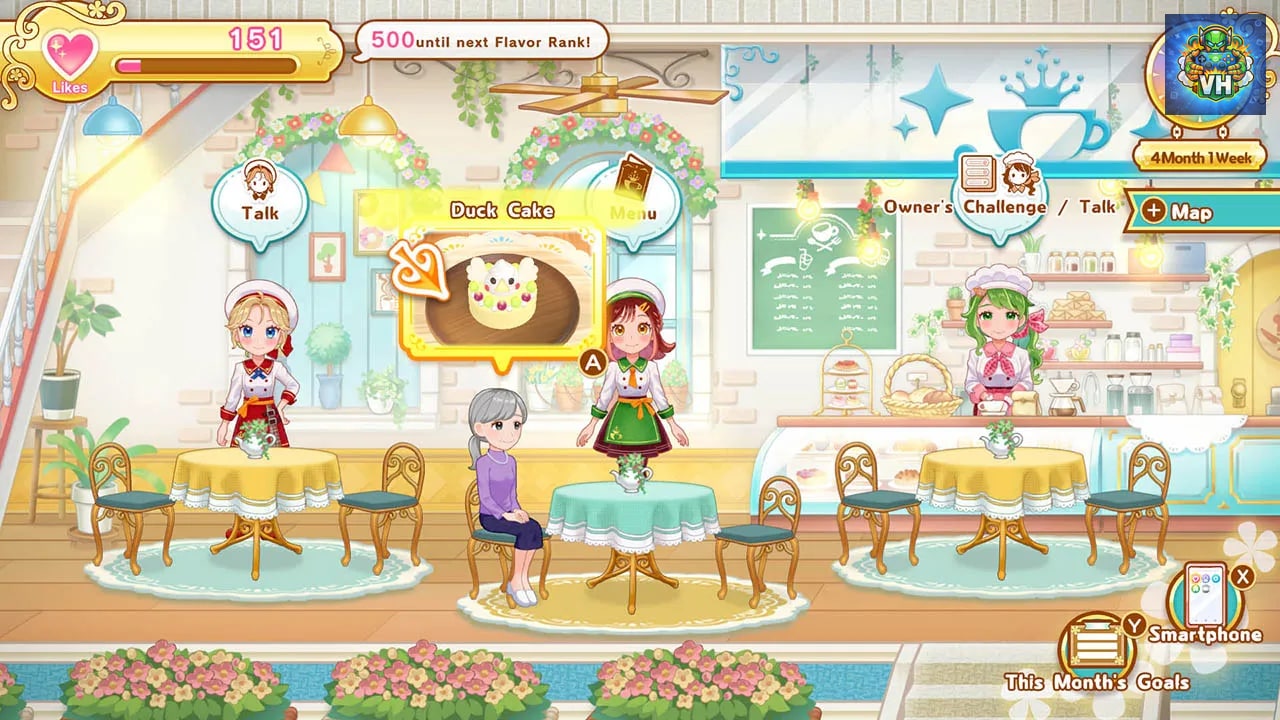 Debut Project꞉ Cooking Café Nintendo Switch - ảnh màn hình 4