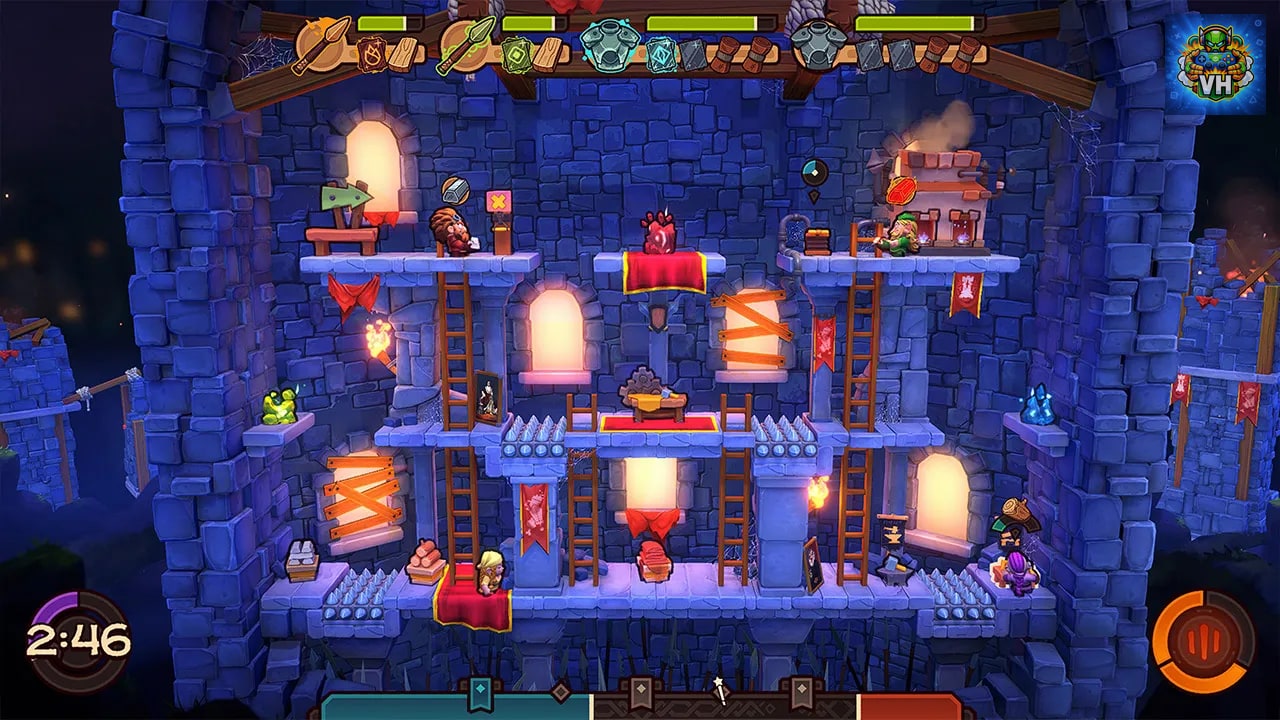 Dorfs: Hammers for Hire Nintendo Switch - ảnh màn hình 2