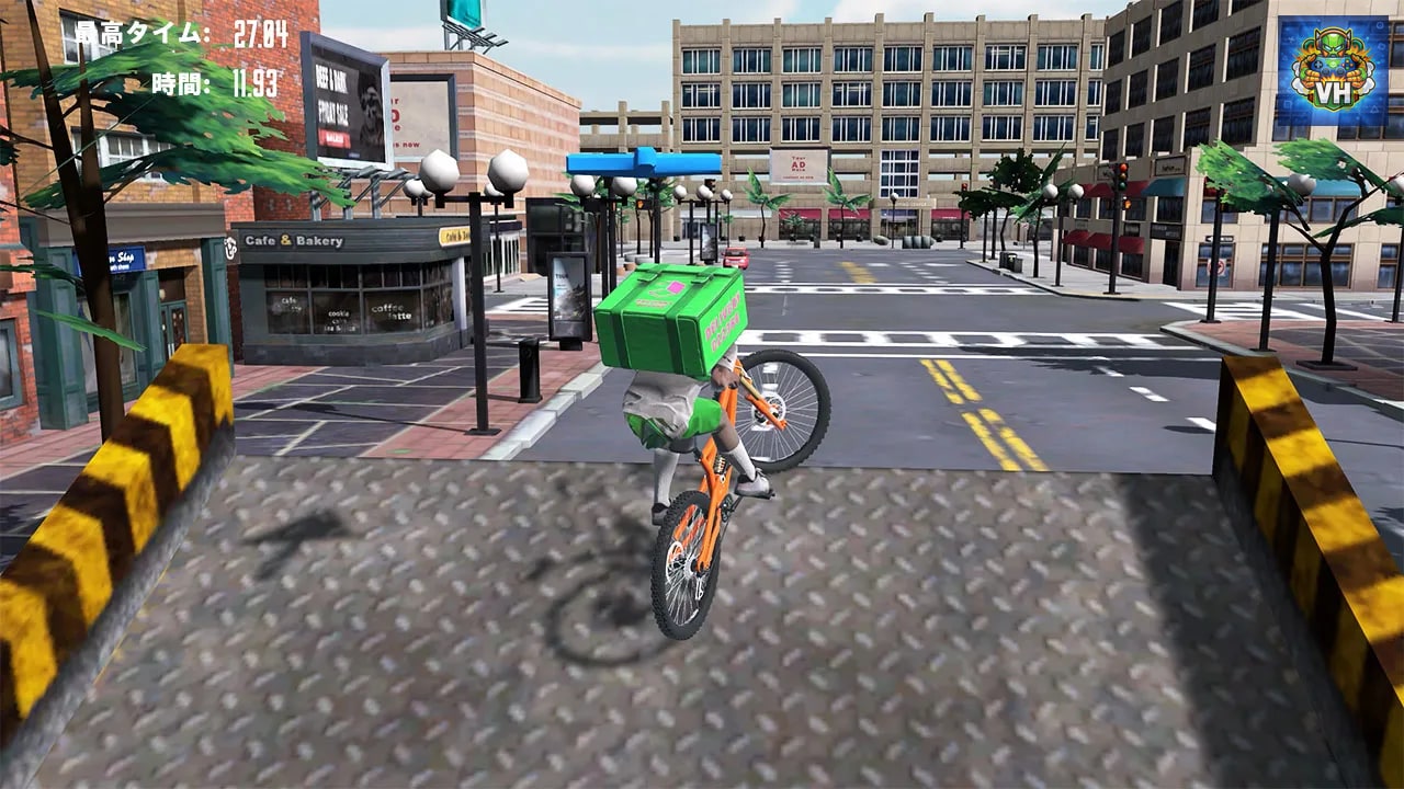 Extreme City Delivery: Bike Ride Simulator Nintendo Switch - ảnh màn hình 10