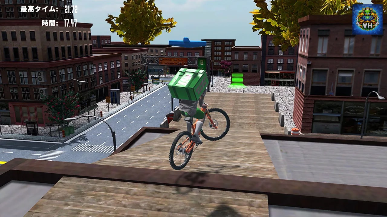 Extreme City Delivery: Bike Ride Simulator Nintendo Switch - ảnh màn hình 6