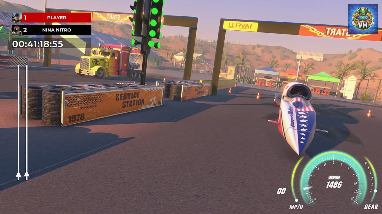 Drag Racing Professionals: Dirt Mechanic Simulator Nintendo Switch - ảnh màn hình 5
