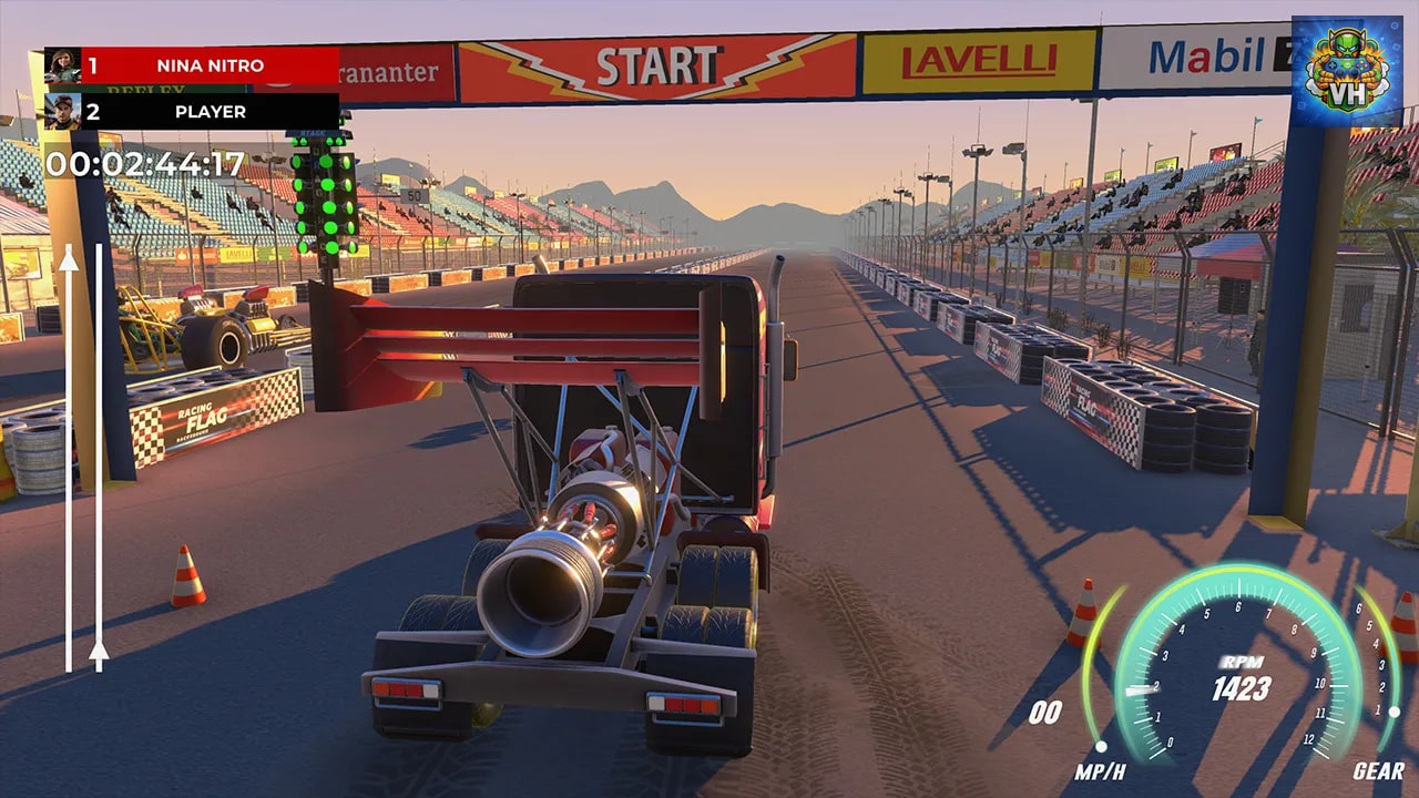 Drag Racing Professionals: Dirt Mechanic Simulator Nintendo Switch - ảnh màn hình 1