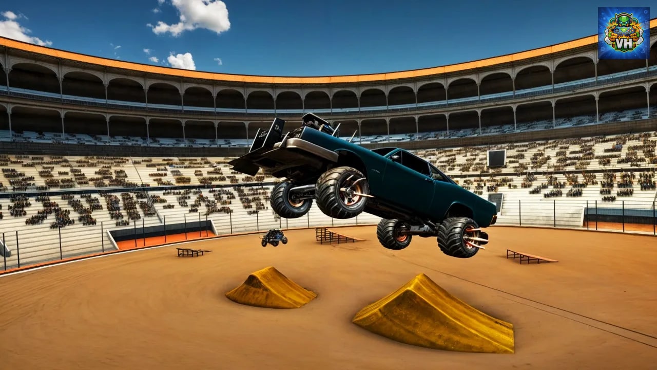 Monster Truck Arena: Battle Royale Nintendo Switch - ảnh màn hình 6
