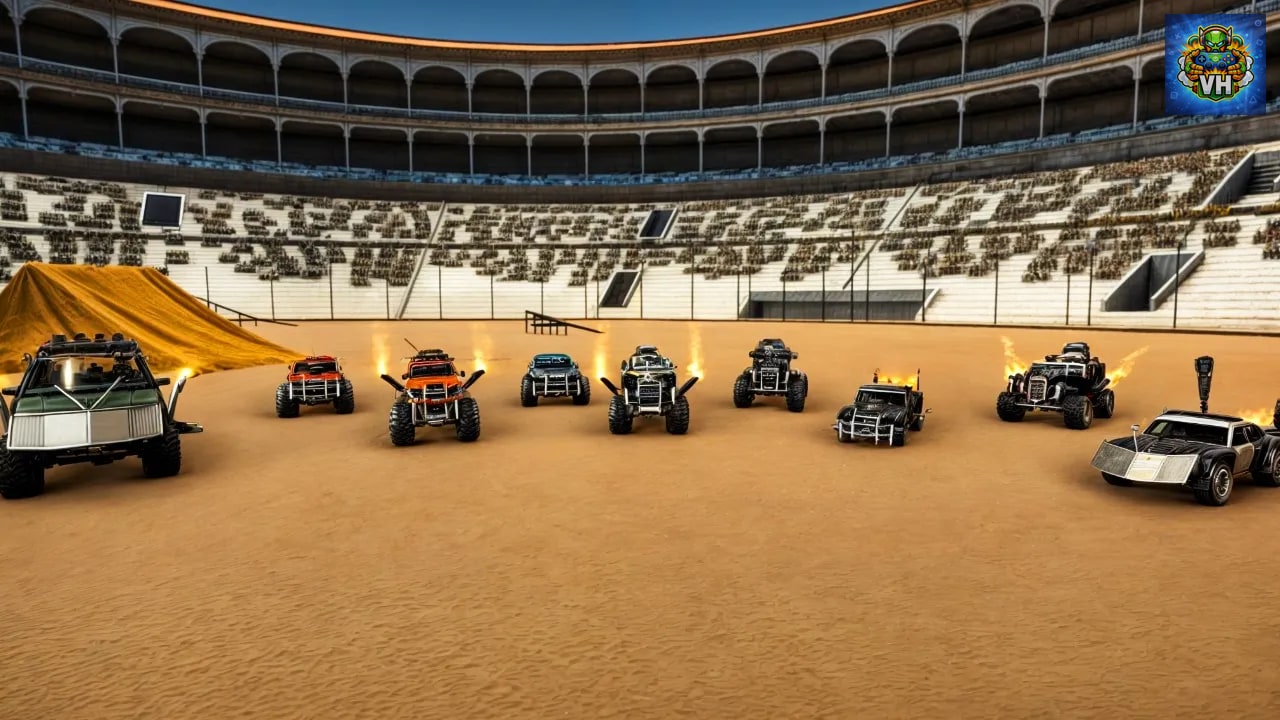 Monster Truck Arena: Battle Royale Nintendo Switch - ảnh màn hình 4