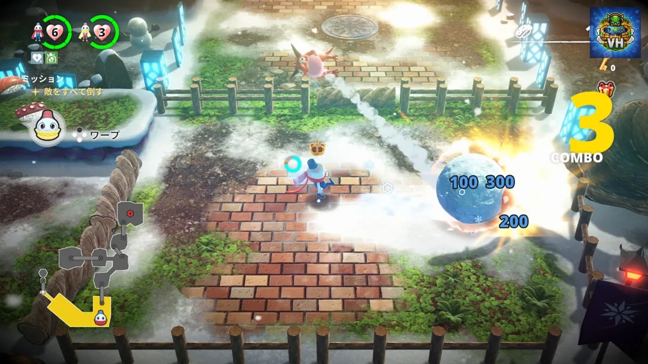 Snow Bros. Wonderland Nintendo Switch - ảnh màn hình 1