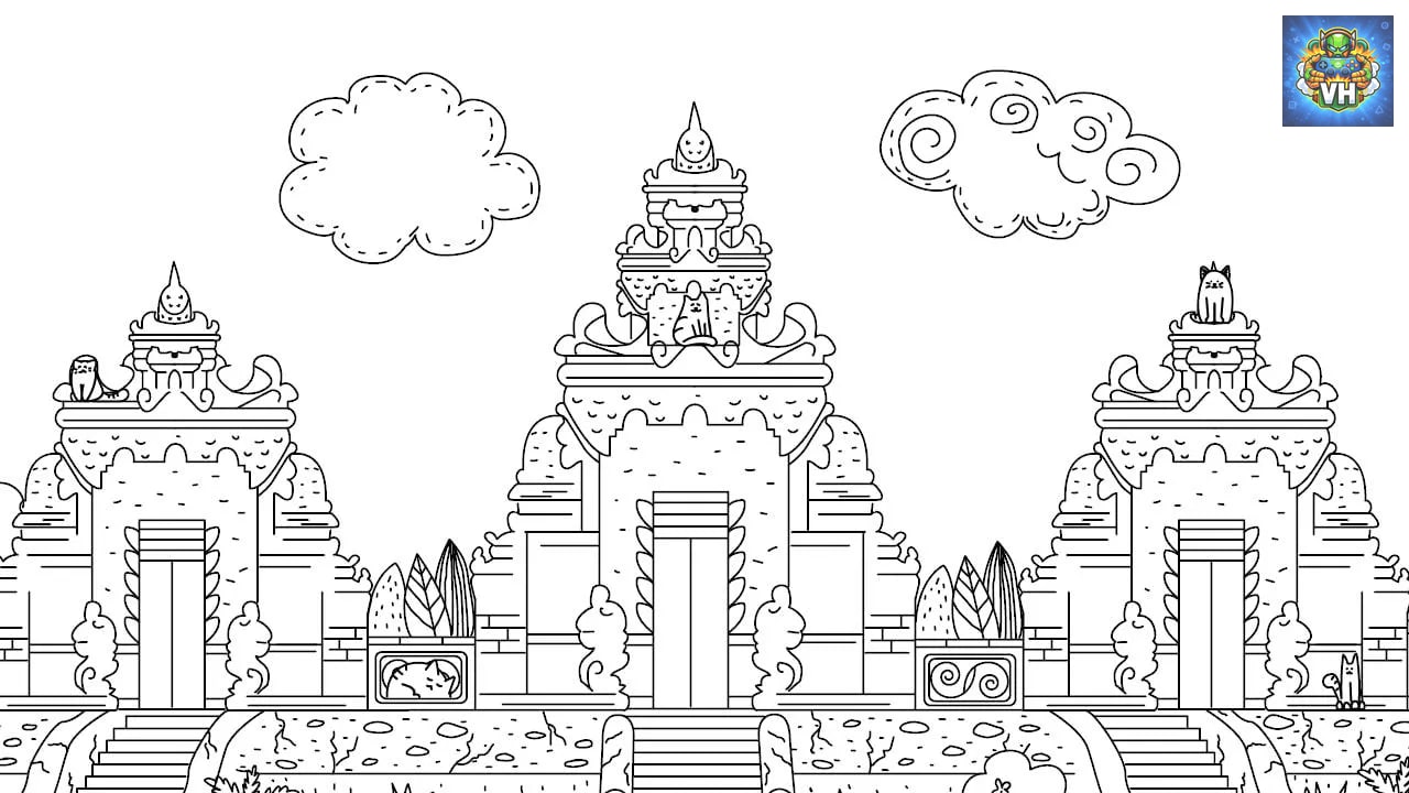 Cats Hidden in Bali Nintendo Switch - ảnh màn hình 4