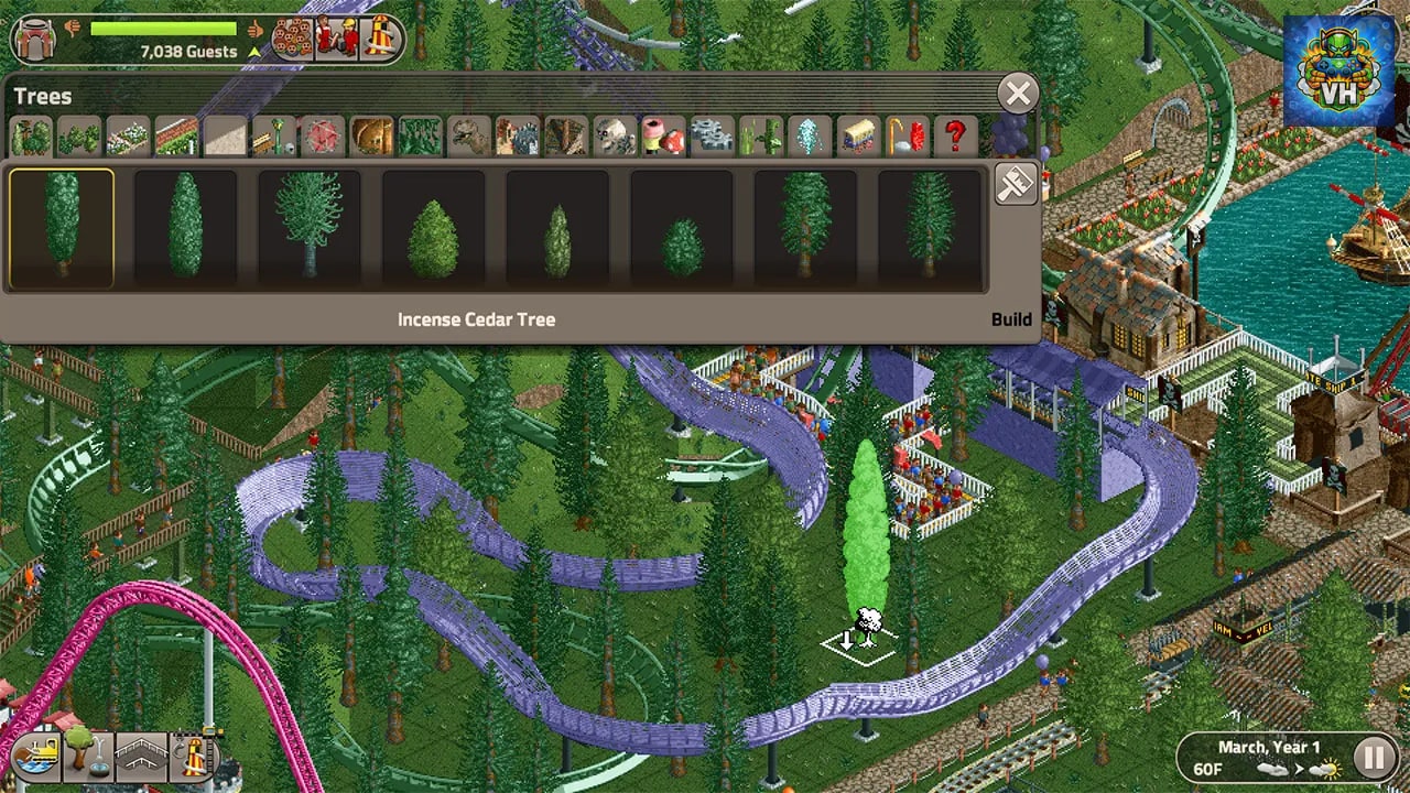 RollerCoaster Tycoon Classic Nintendo Switch - ảnh màn hình 3
