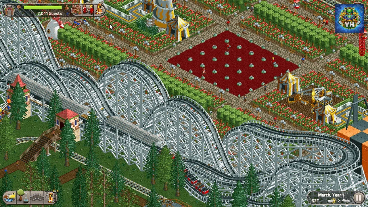 RollerCoaster Tycoon Classic Nintendo Switch - ảnh màn hình 5
