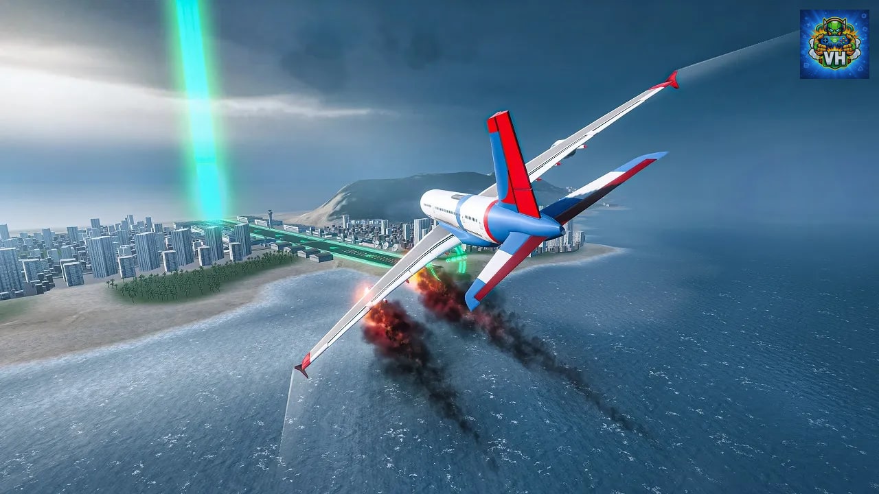 Airplane Flight Simulator: Dangerous Landings Nintendo Switch - ảnh màn hình 4
