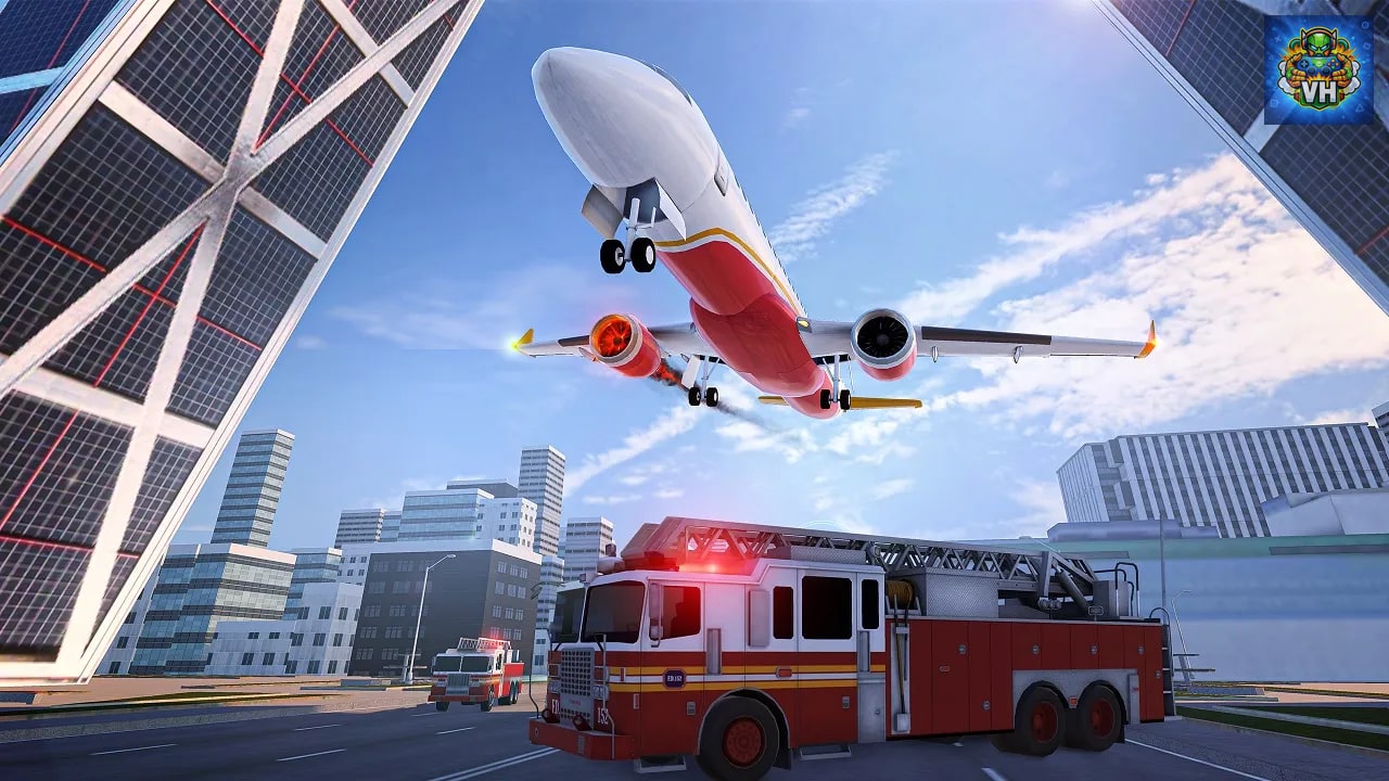 Airplane Flight Simulator: Dangerous Landings Nintendo Switch - ảnh màn hình 3