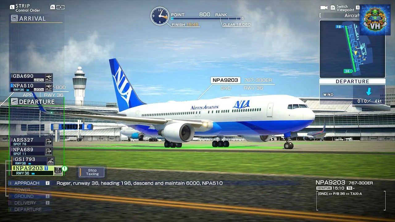 I am an Air Traffic Controller AIRPORT HERO Centrair 20TH ANNIVERSARY Nintendo Switch - ảnh màn hình 1