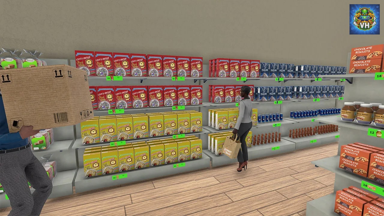 Supermarket Owner Simulator: Business Nintendo Switch - ảnh màn hình 6