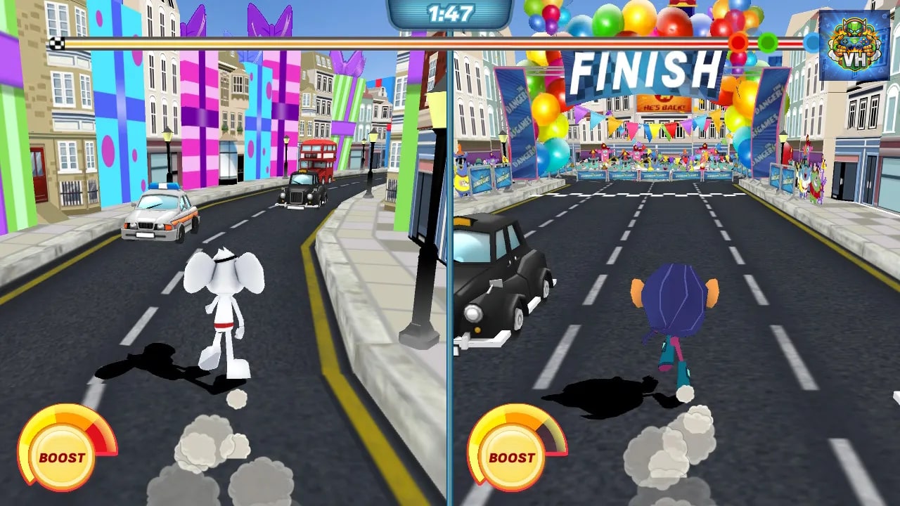 Danger Mouse: The Danger Games Nintendo Switch - ảnh màn hình 1