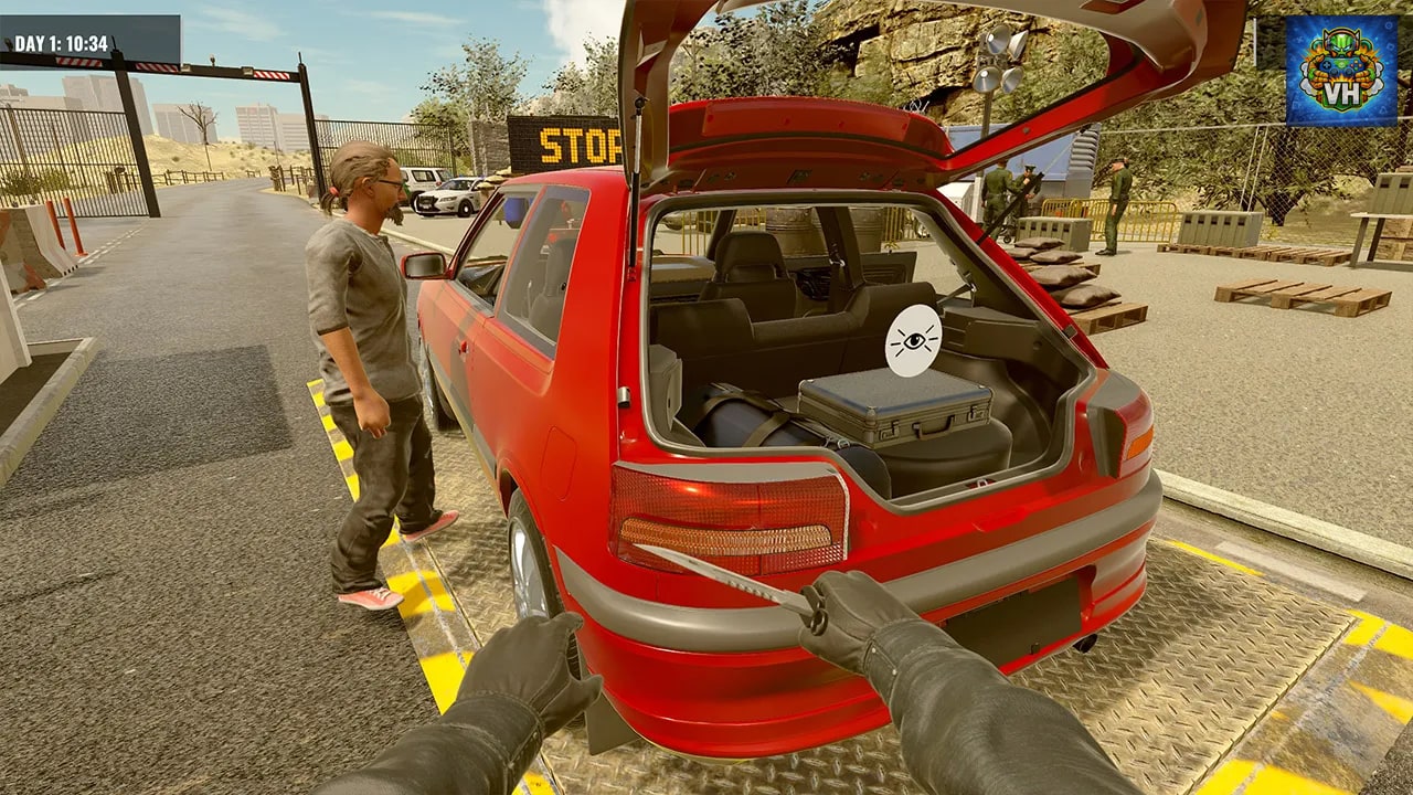Border Police: Contraband Simulator 2024 Nintendo Switch - ảnh màn hình 5