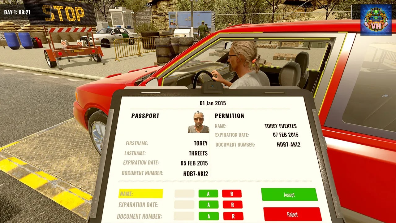 Border Police: Contraband Simulator 2024 Nintendo Switch - ảnh màn hình 4