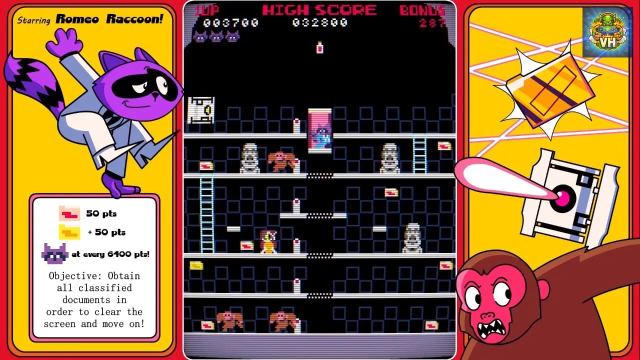 Super Spy Raccoon Nintendo Switch - ảnh màn hình 3