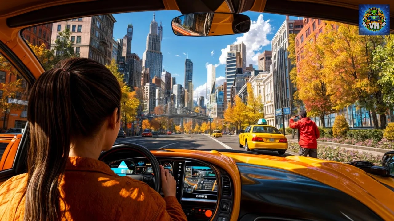 Taxi Driver Simulation 2025 Nintendo Switch - ảnh màn hình 1