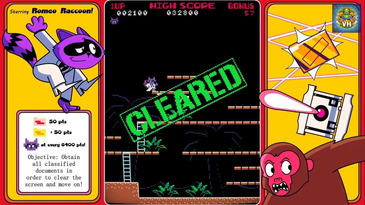 Super Spy Raccoon Nintendo Switch - ảnh màn hình 2