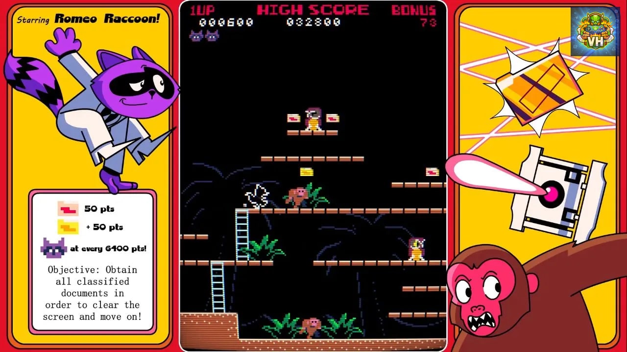Super Spy Raccoon Nintendo Switch - ảnh màn hình 4