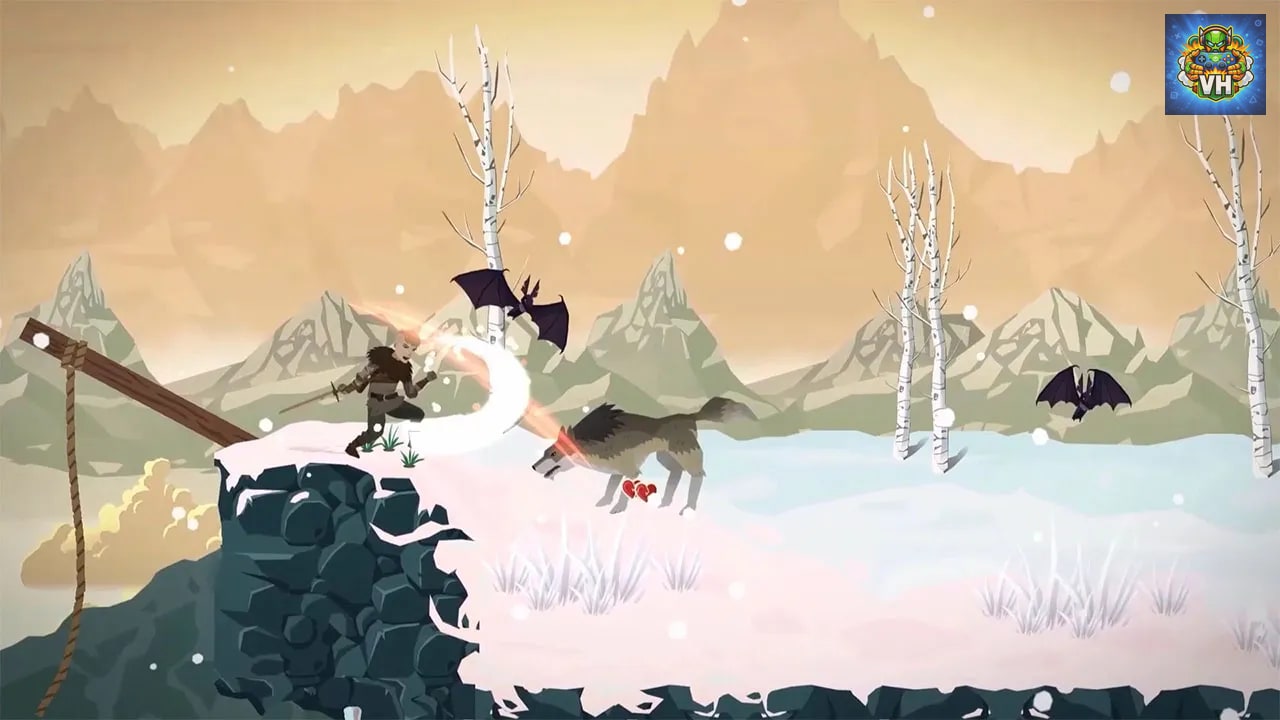 Leif’s Adventure: Netherworld Hero Nintendo Switch - ảnh màn hình 1