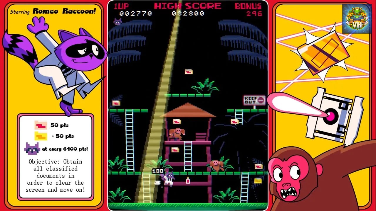 Super Spy Raccoon Nintendo Switch - ảnh màn hình 1