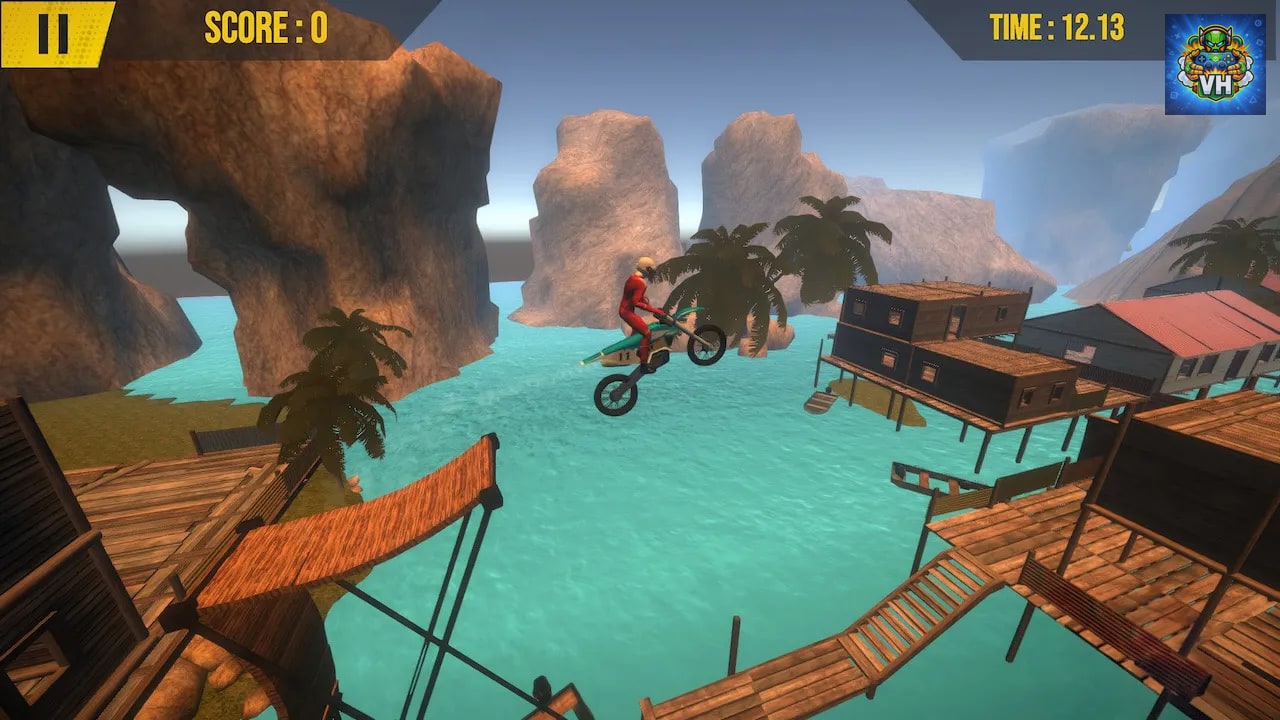 Ramp Bike Racing Nintendo Switch - ảnh màn hình 1