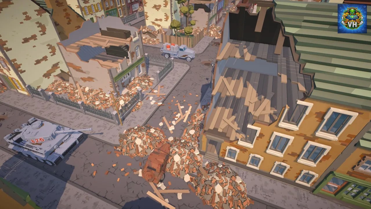 World War II City Rebirth Tycoon Nintendo Switch - ảnh màn hình 1