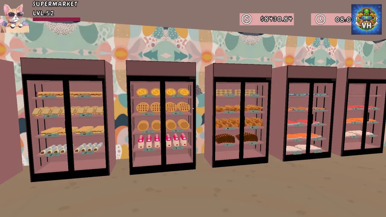 Cat MeowMart: Supermarket Simulator Nintendo Switch - ảnh màn hình 2