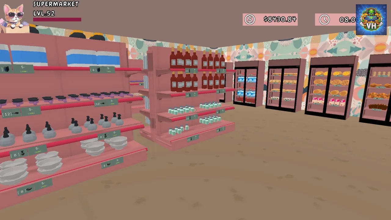 Cat MeowMart: Supermarket Simulator Nintendo Switch - ảnh màn hình 3