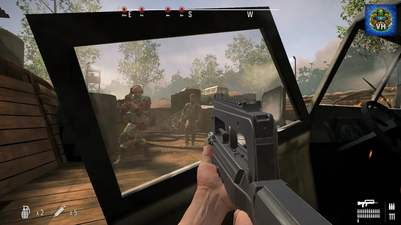 Trench Shooter: Warfare Tactics Nintendo Switch - ảnh màn hình 2