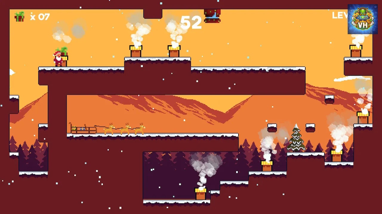Santa’s Chimney Quest Nintendo Switch - ảnh màn hình 5
