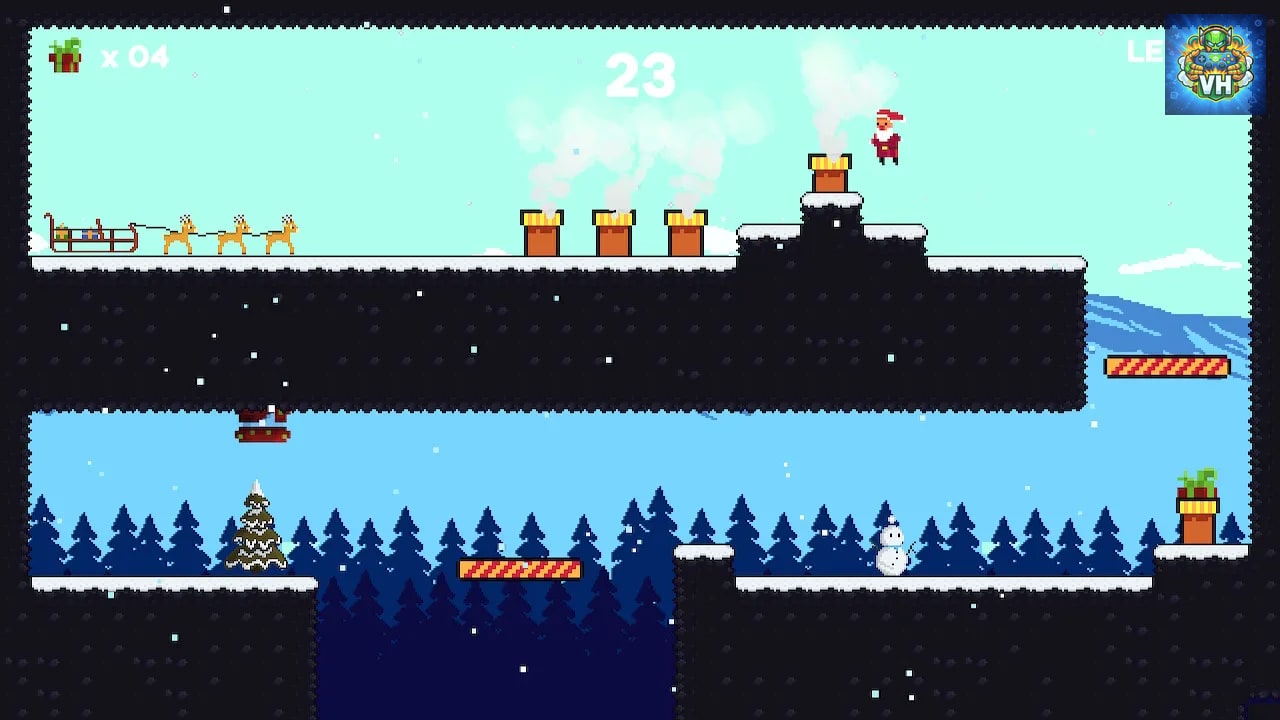 Santa’s Chimney Quest Nintendo Switch - ảnh màn hình 6