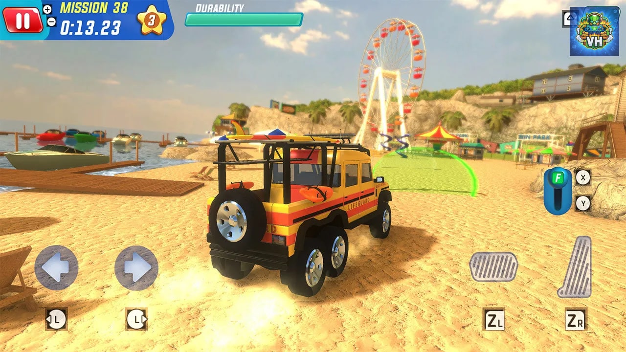 Coast Guard: Beach Rescue Team Nintendo Switch - ảnh màn hình 3