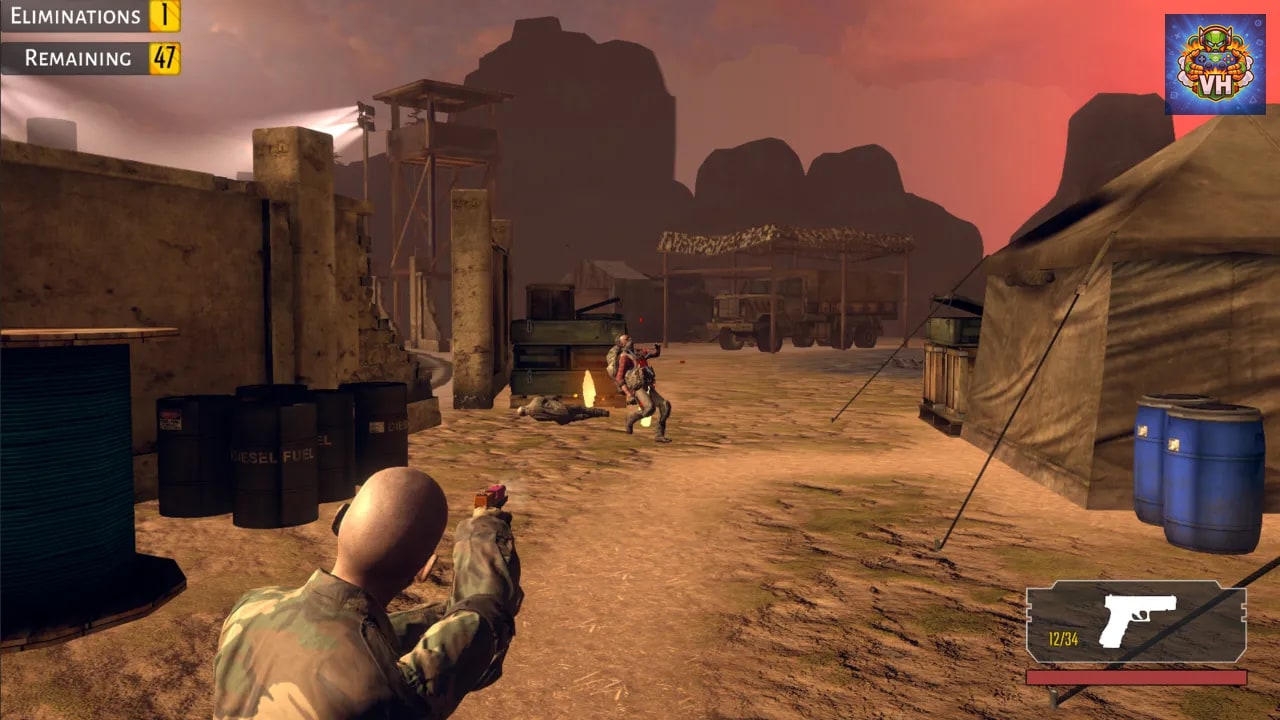 Battle Royal –  Battlegrounds Call Nintendo Switch - ảnh màn hình 7