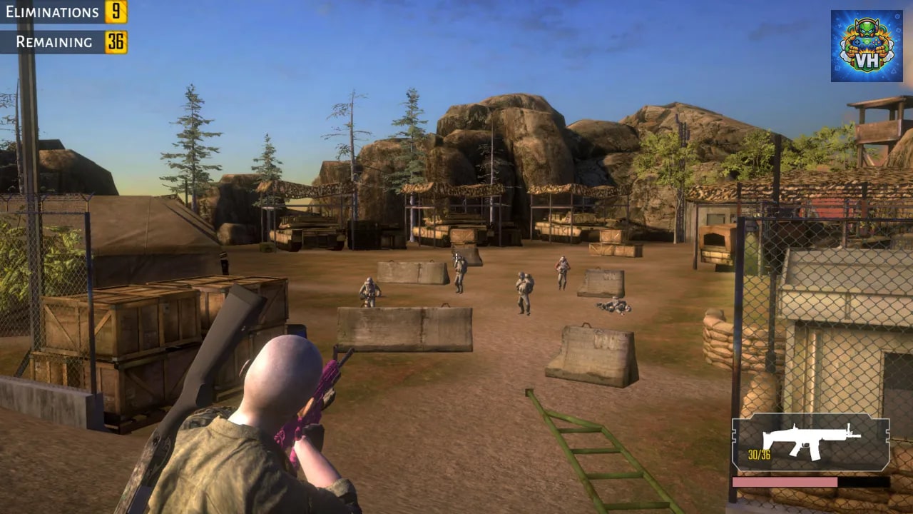 Battle Royal –  Battlegrounds Call Nintendo Switch - ảnh màn hình 2