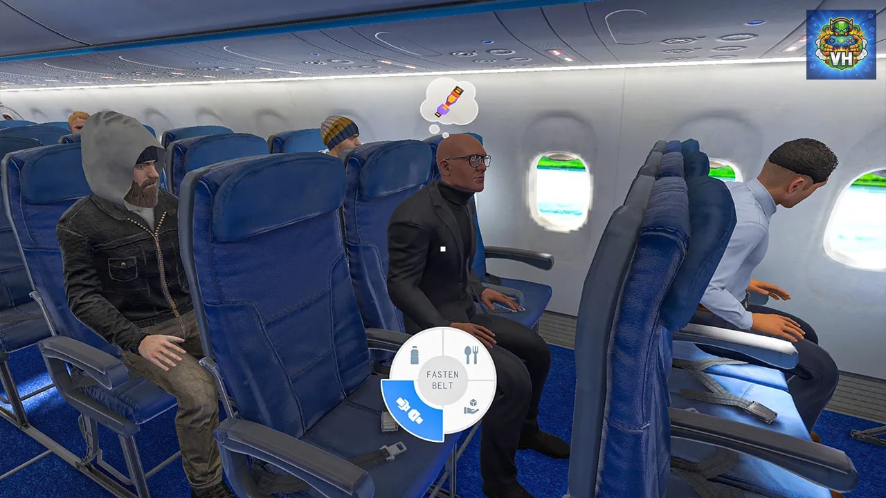 Flight Attendant Simulator: Onboard Tasks Nintendo Switch - ảnh màn hình 1