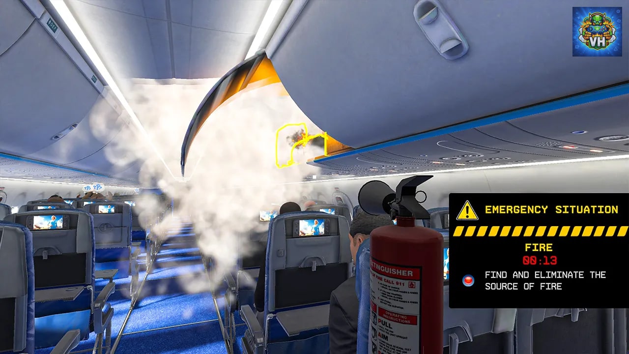 Flight Attendant Simulator: Onboard Tasks Nintendo Switch - ảnh màn hình 4