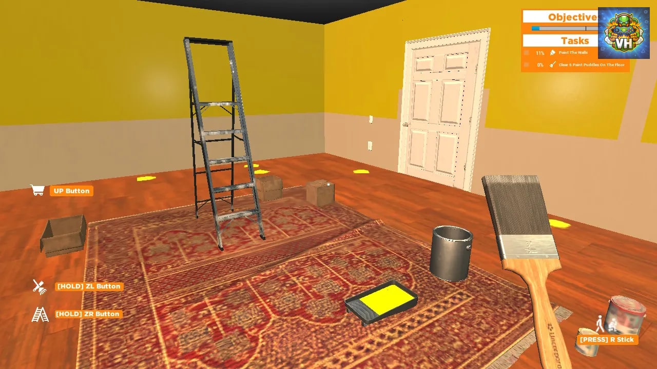 House Painting – Simulator Nintendo Switch - ảnh màn hình 2