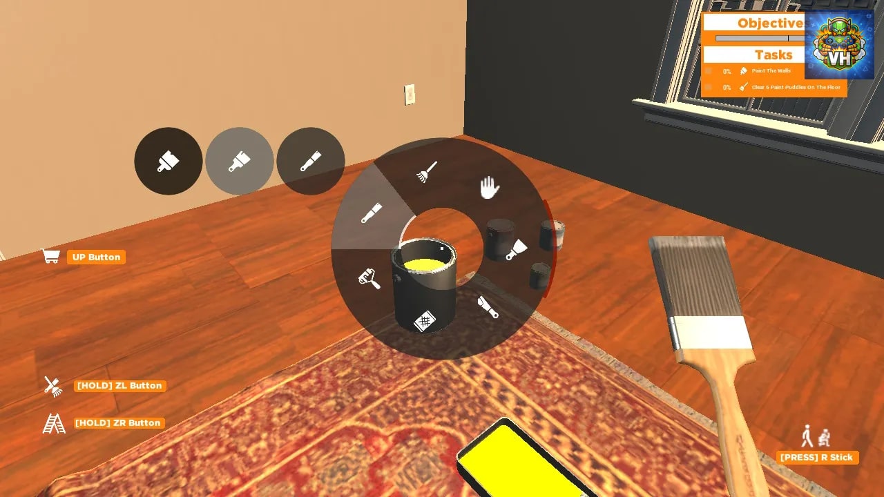 House Painting – Simulator Nintendo Switch - ảnh màn hình 1