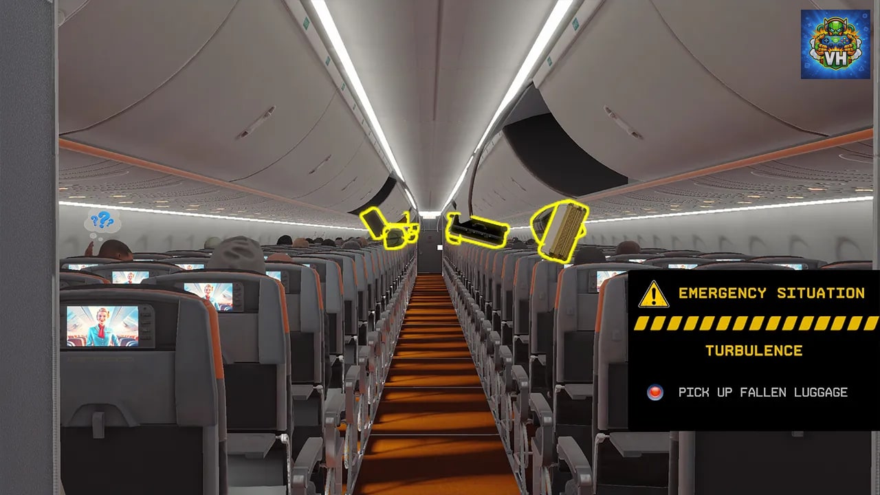 Flight Attendant Simulator: Onboard Tasks Nintendo Switch - ảnh màn hình 5