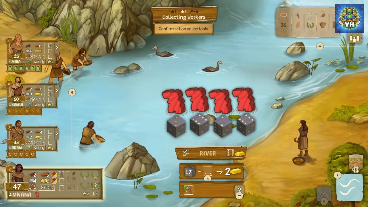 Stone Age: Digital Edition Nintendo Switch - ảnh màn hình 1