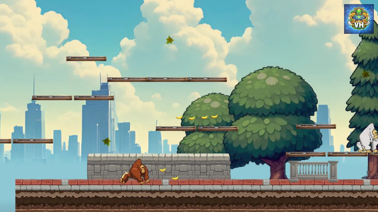 Monkey Kong in New-York Nintendo Switch - ảnh màn hình 1